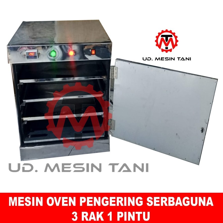 MESIN OVEN PENGERING untuk Pakan Ternak Pelet Ikan Ayam Serbaguna - GAS LPG