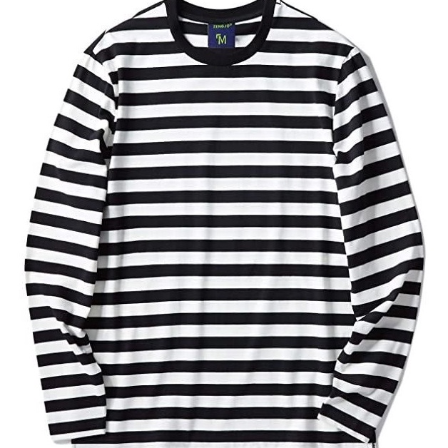 Harga Spesial RODJACK STORE Kaos Salur Distro  Baju Kaos Salur Pria Lengan Panjang  Kaos Salur Pria 