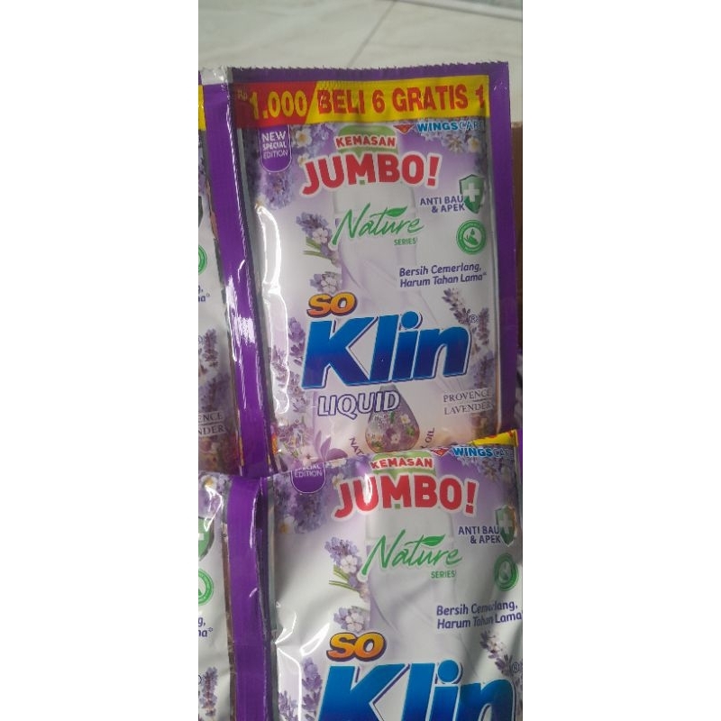 [ Renceng] Soklin Liquid Jumbo Lavender