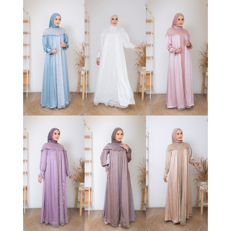 DRESS SYAHIRA MEISYA BY ZALIFA TERBARU ORIGINAL