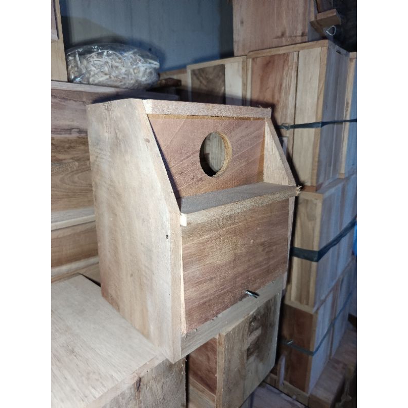 GLODOK TERAS BESAR DAN KECIL GELODOK KAYU SARANG BURUNG LOVEBIRD