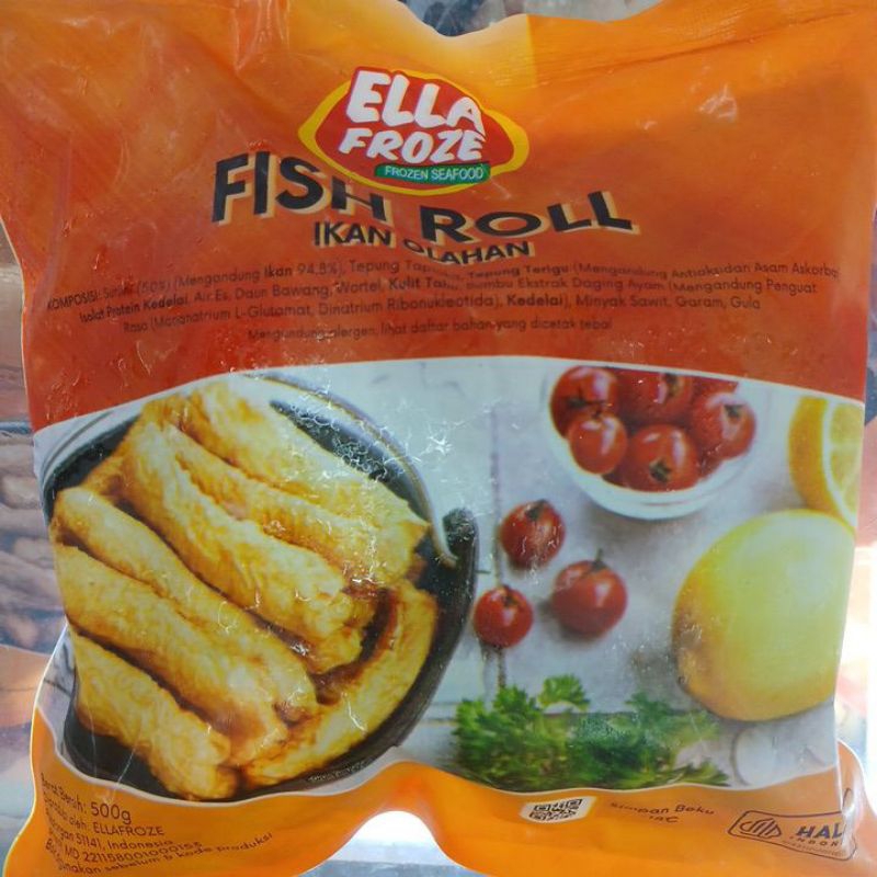 

ELLA FROZE FISH ROLL IKAN OLAHAN 500 GRAM