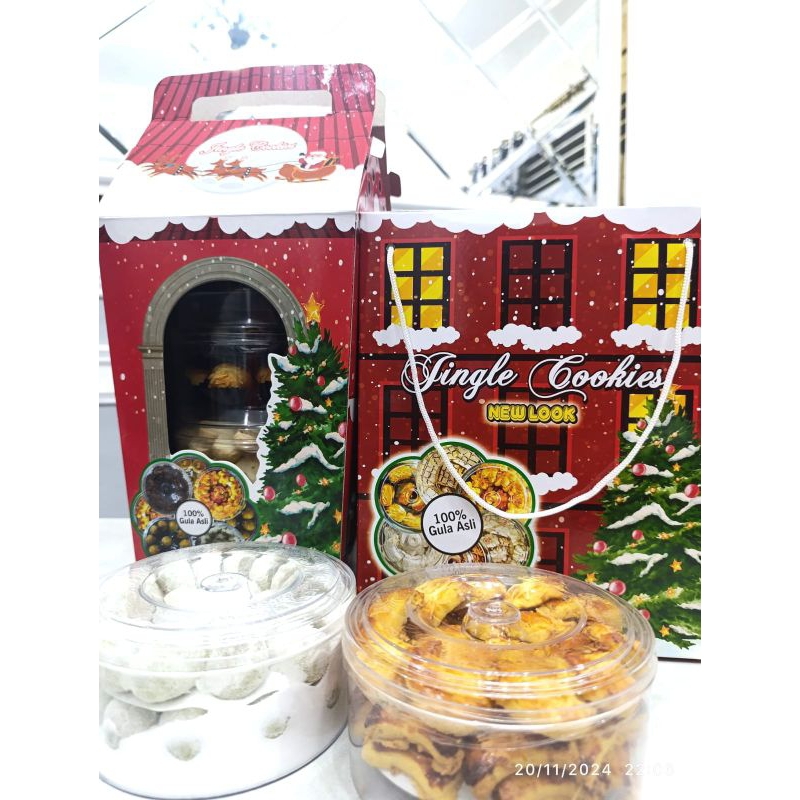 

lKUE NATAL HAMPER JINGLE cCOOKIES HADIAH KUE NATAL