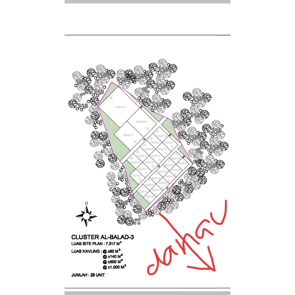 JASA GAMBAR SITEPLAN TERBAIK