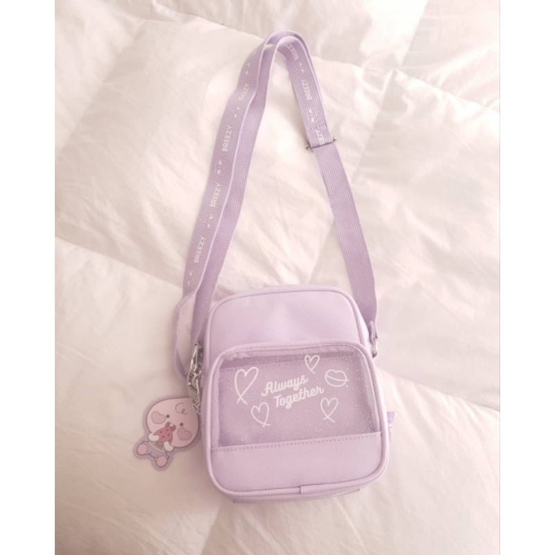 kakao twice anti thef bag sling bag phonebag tas selempang kakao friends x twice edition