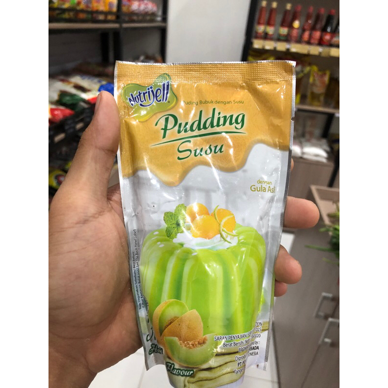 

Nutrijell pudding susu rasa melon 145gr