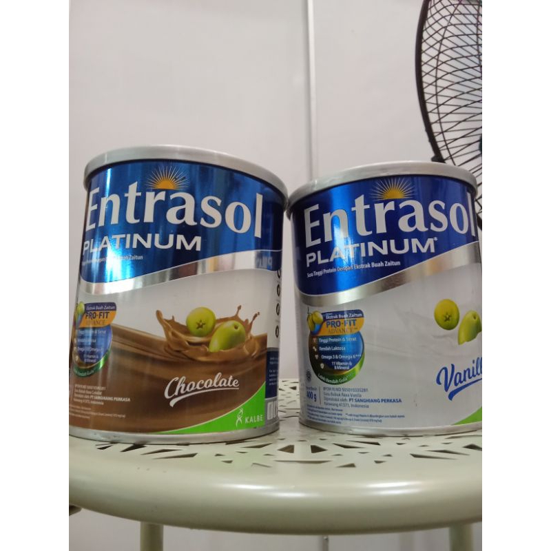 

Entrasol Platinum Ekstrak Buah Zaitun Pro-fit 400g