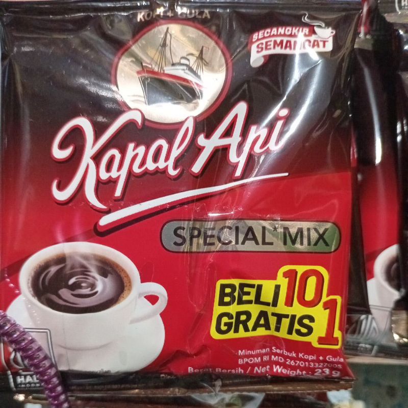

Kapal Api Special Mix Beli 10 Gratis 1