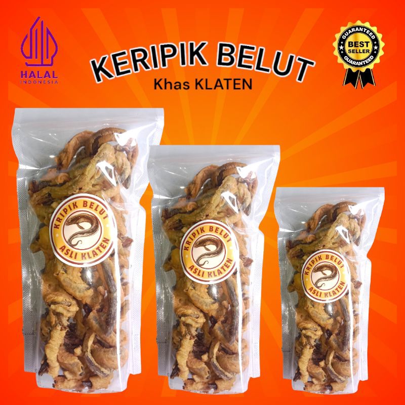 

Keripik Belut Crispy Tepung Tebal Khas Klaten. Renyah & Gurih