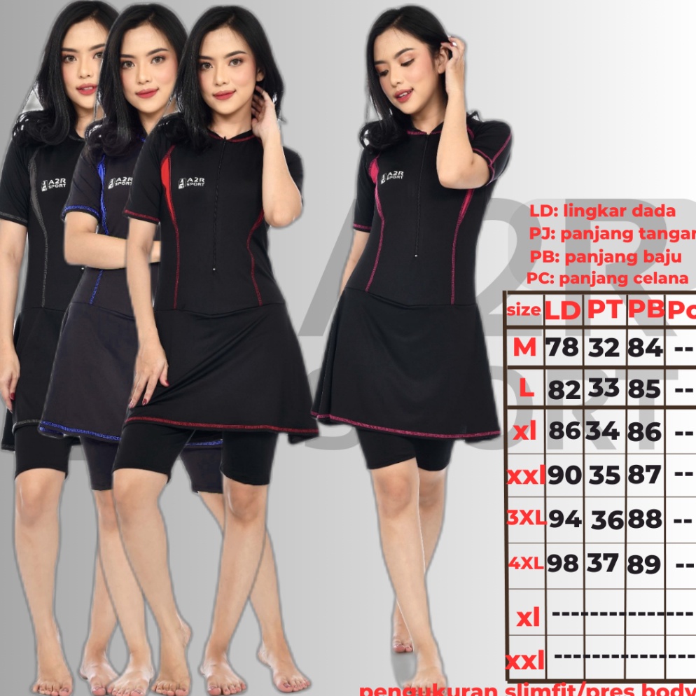 MENARIK Baju renang wanita  Baju renang rok dewasa Diving Rok Dewasa Baju Renang perempuan