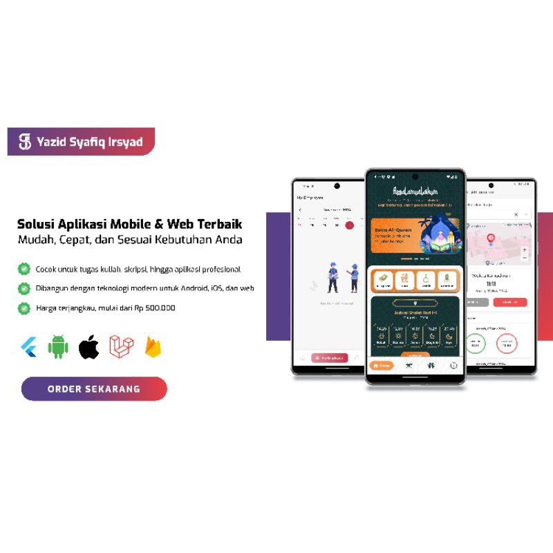 Jasa Pembuatan Aplikasi Mobile dan Website