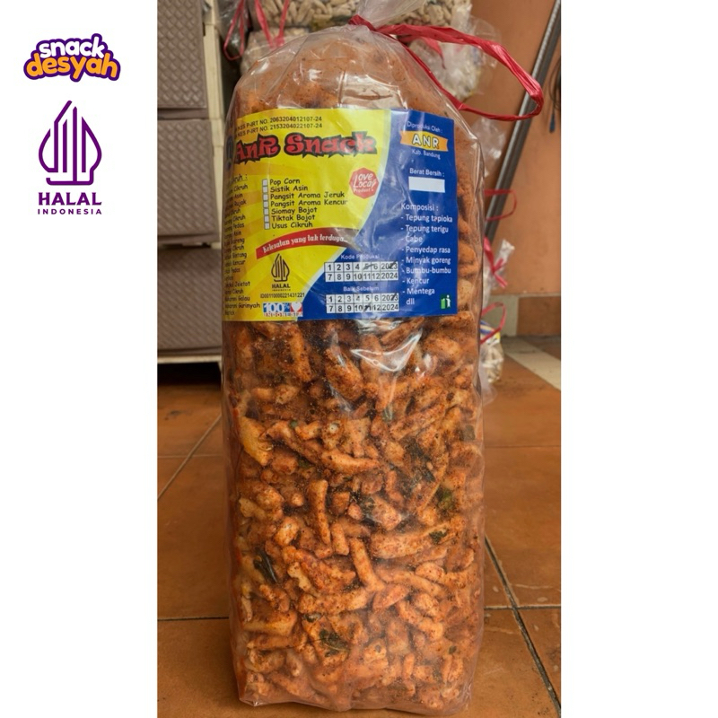 

STIK BASRENG PEDAS / ASIN ANR ( 1 BALL 2 KG ) / BASRENG ANR SNACK / BASRENG VIRAL