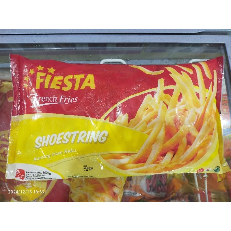 

Kentang Fiesta Shoestring 1kg