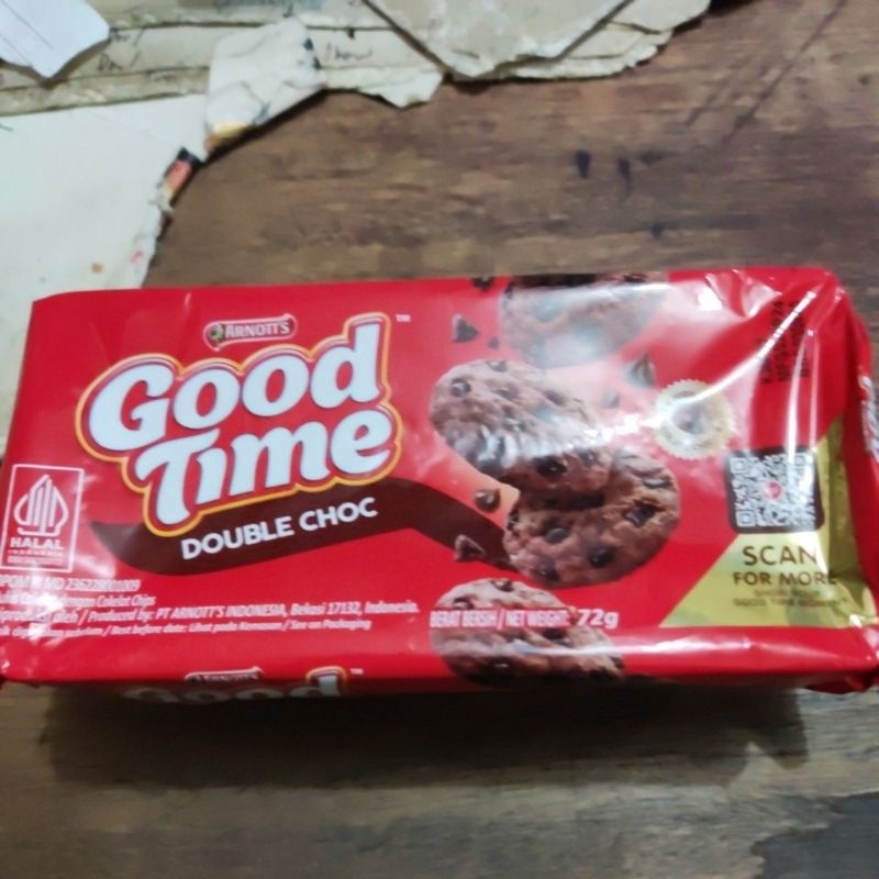 

Good Time Double Choc 72gr