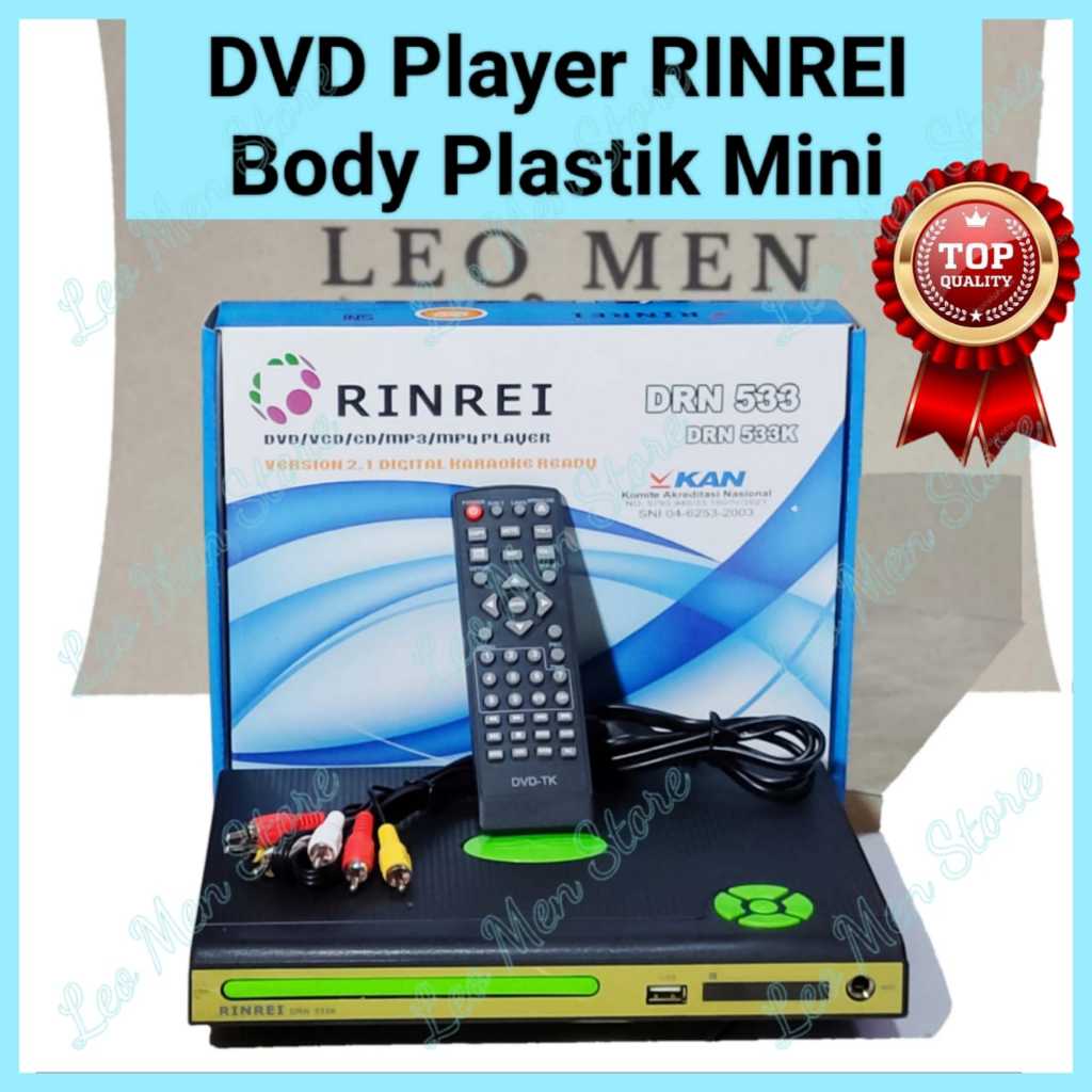 DVD Player MiNi Body Plastik~DVD Player RINREI Mini~Body Plastik