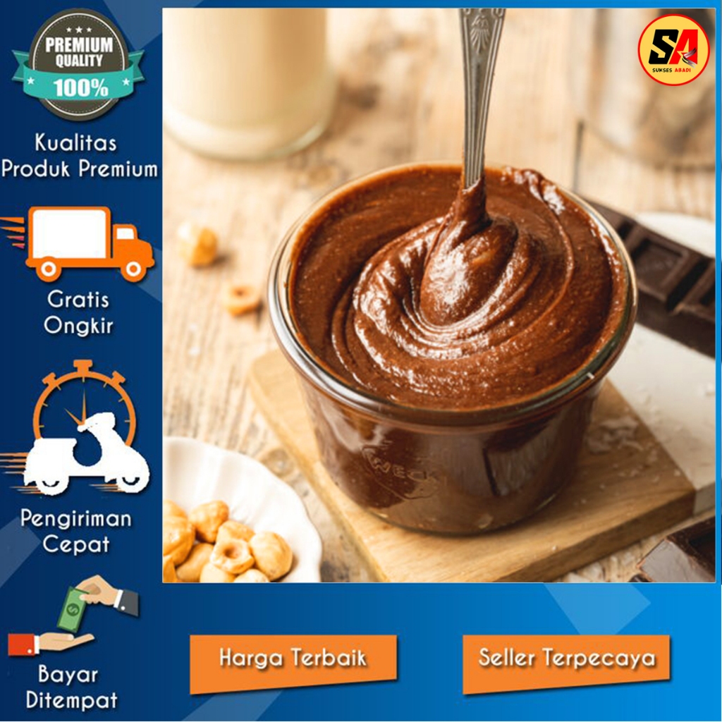 SELAI COKLAT / PASTA COKELAT REPACK / KILOAN KEMASAN 250 GRAM