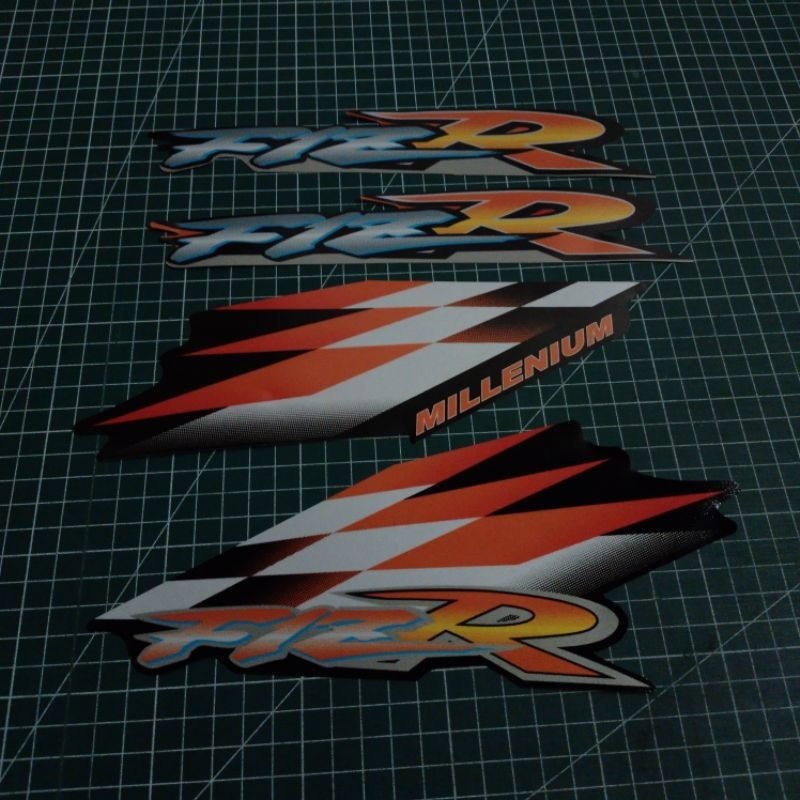 striping yamaha f1zr millenium reflective replika original