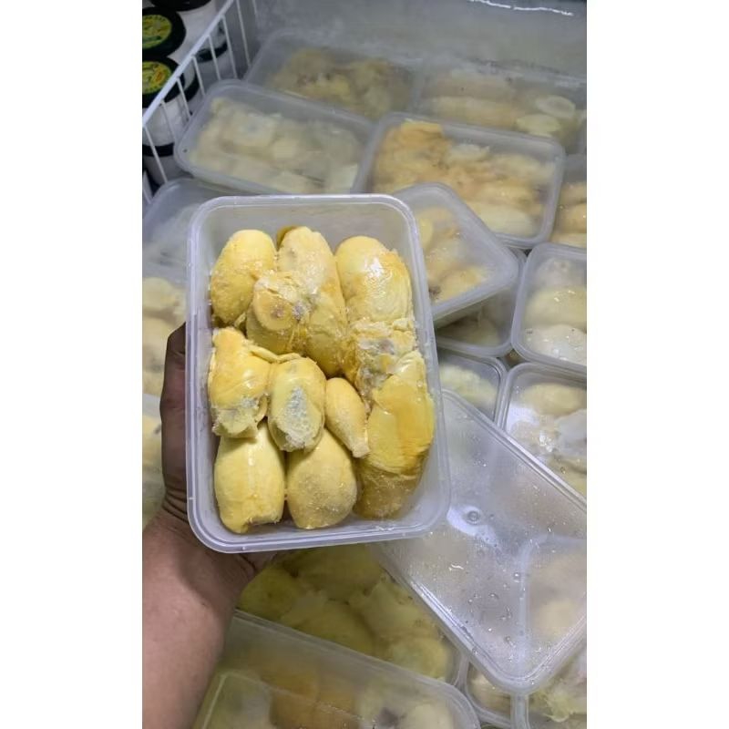 

Durian kupas Trenggalek 500gram manis legit