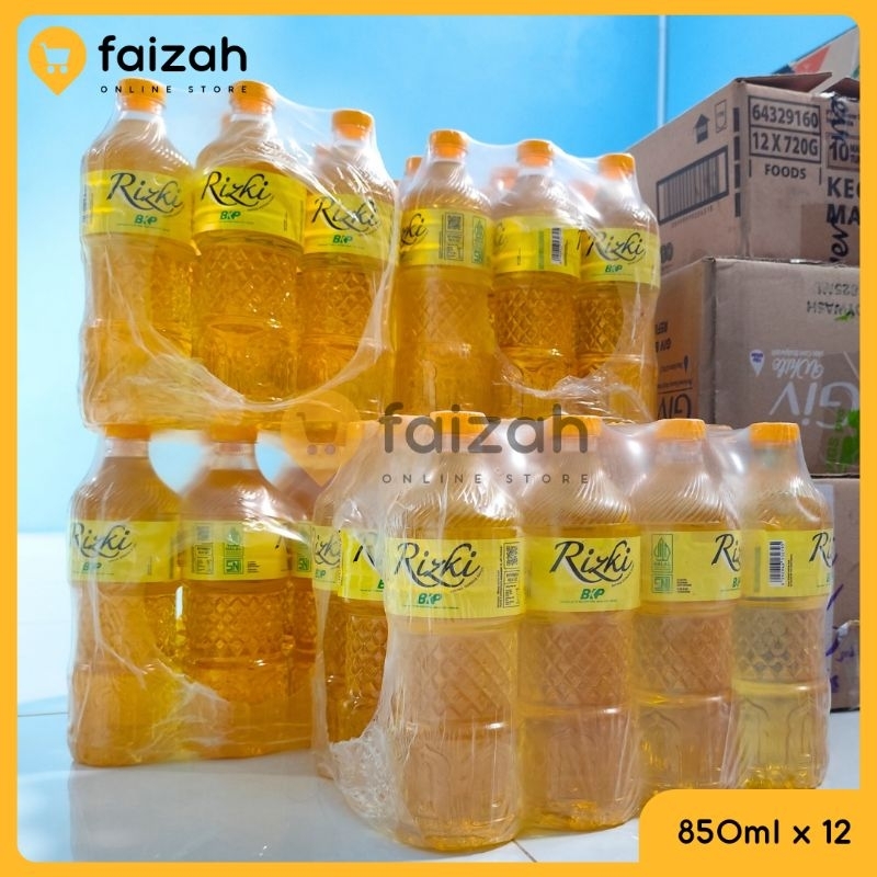 

MINYAK RIZKI 850ML 1 KRAT 12 BOTOL