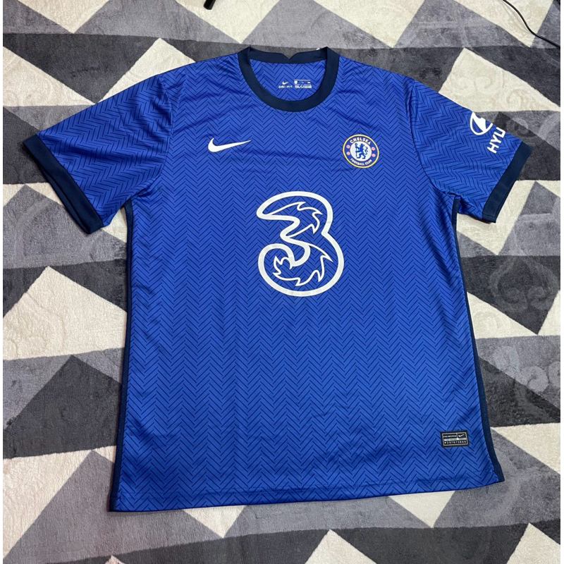 Jersey Chelsea FC 2020/2021 Home Sponsor Hyundai Three Size XL