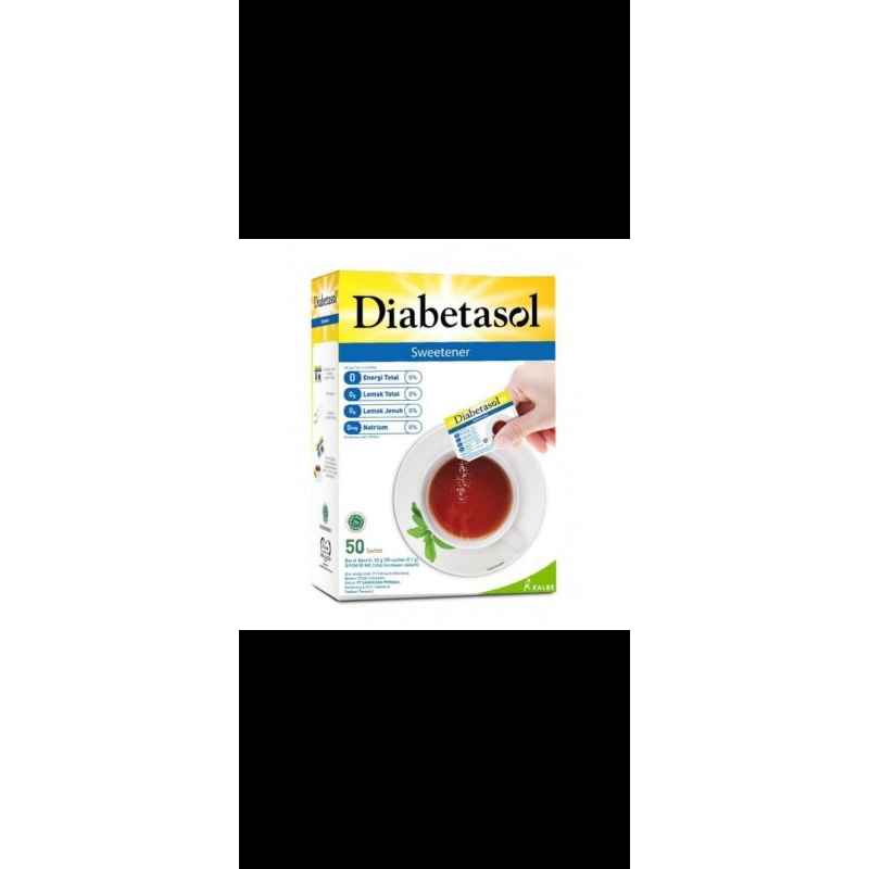 

Diabetasol sweetener 50s