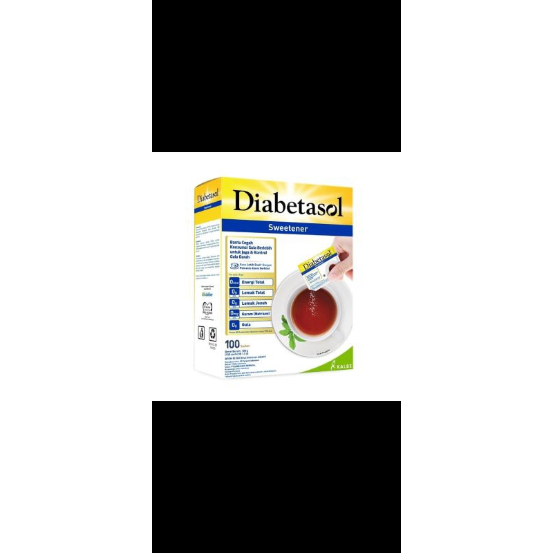 

Diabetasol sweetener 100s