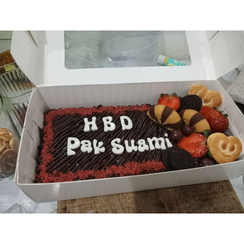 

BROWNIES FUDGY ukuran 20×10