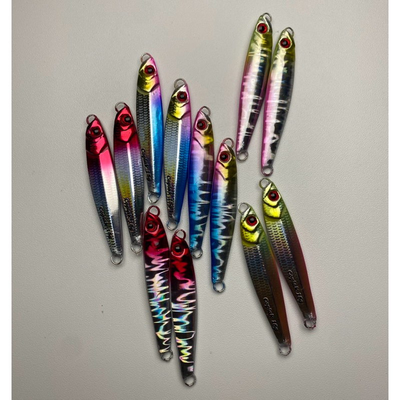 Micro Jig 15 gram Merk Coplak Jig, Micro Jig 15 gram killer, Micro Jig 15 gram desain aerodinamis st