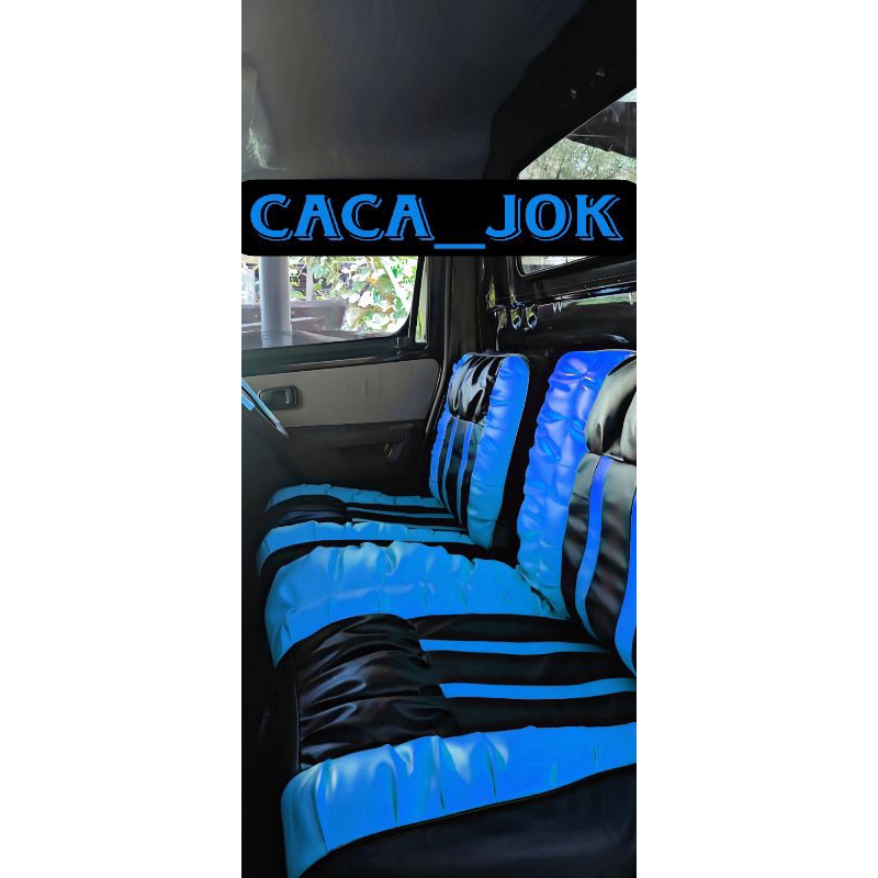 Cover Jok Mobil Sofa Untuk Grandmax 1,5 AC Terbaru,Pickup  Grandmax Lama,Carry1.0, Carry 1,5 Futura,