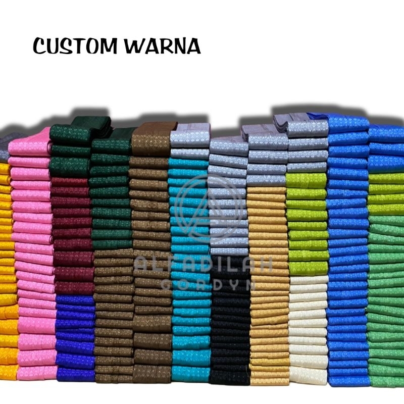 GORDEN MOTIF SIDO JADUL MODEL PLISKET GRATIS KAWAT&RODA/GORDEN MINIMALIS UKURAN 100x100cm-200x200cm