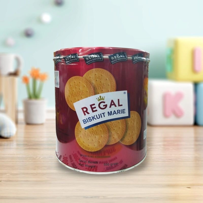 

Regal Biskuit Marie kaleng 550gr