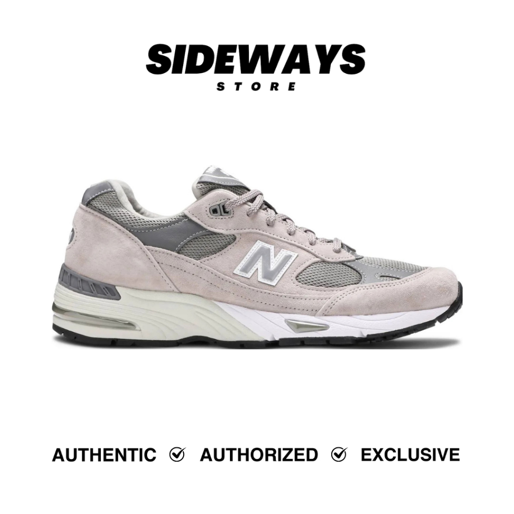 New Balance 991 Made In UK Grey Silver (M991GL)