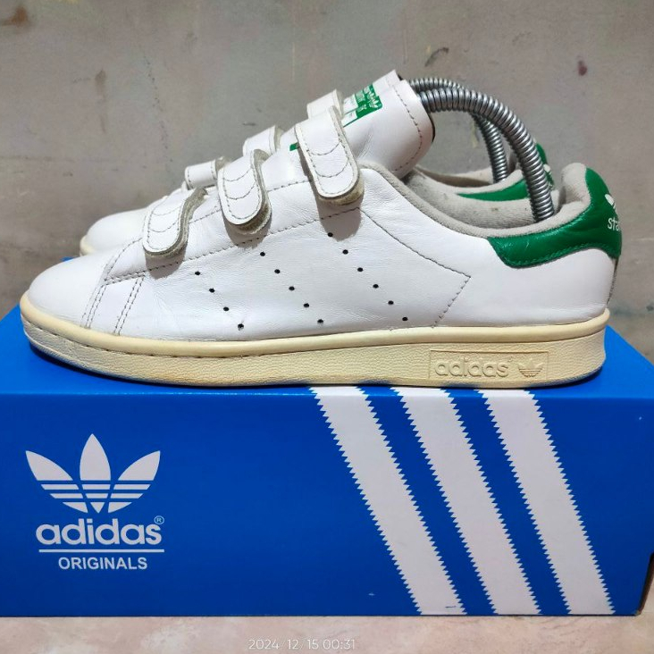 Size 38 - ADIDAS STAN SMITH VELCRO S75187 - Second Original