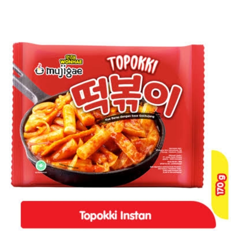 

Topokki instan mujigae 170g