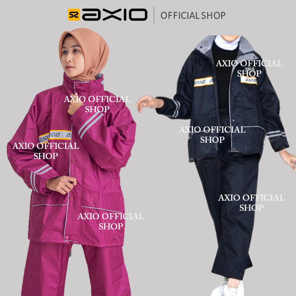 Jas Mantel Hujan Axio Pria Wanita Axio Series 882