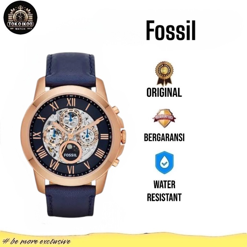Jam Tangan Pria F0ssil ME3029 Navy Automatic Original