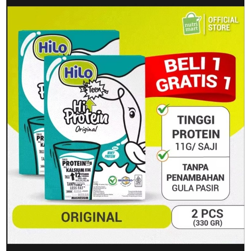 

hilo protein original dpt 2 pcs @330gr .. dikirim dihari yang sama .. buruan diorder sblm khbsan