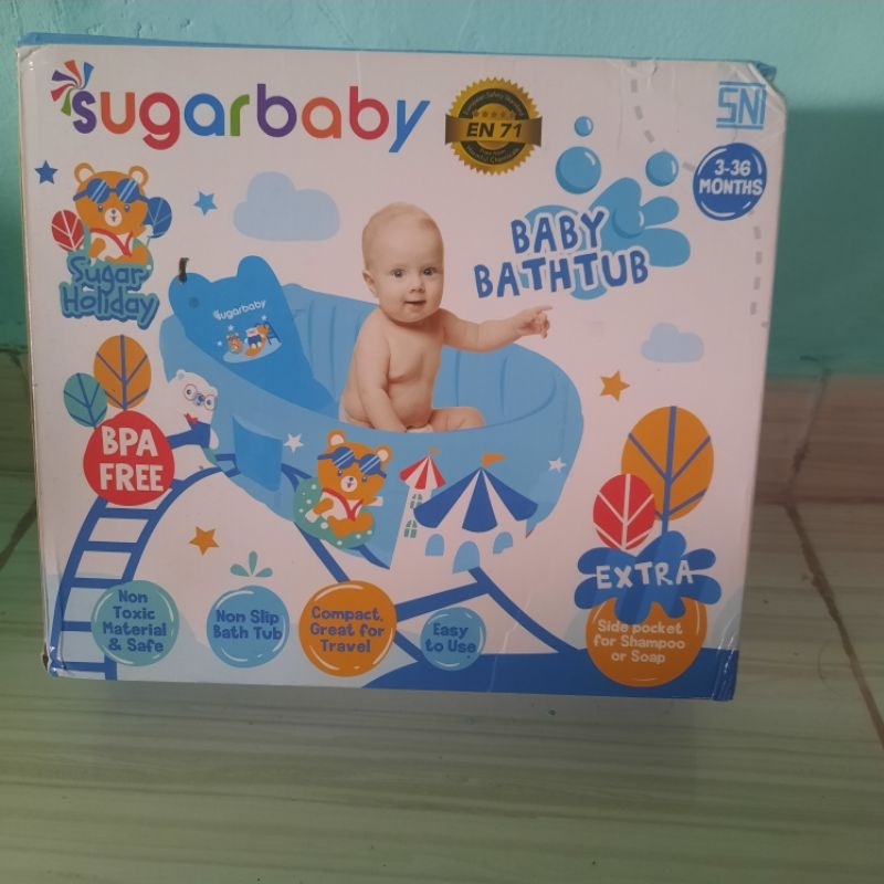 sugar baby baby bathtub