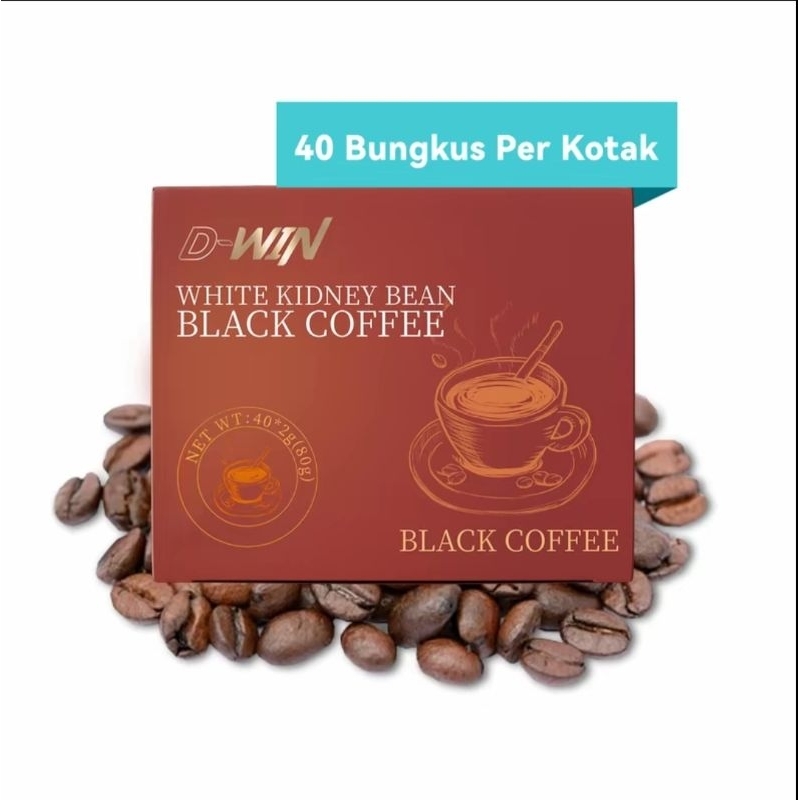 

D-WIN Kopi hitam 40 Bungkus Per Kotak