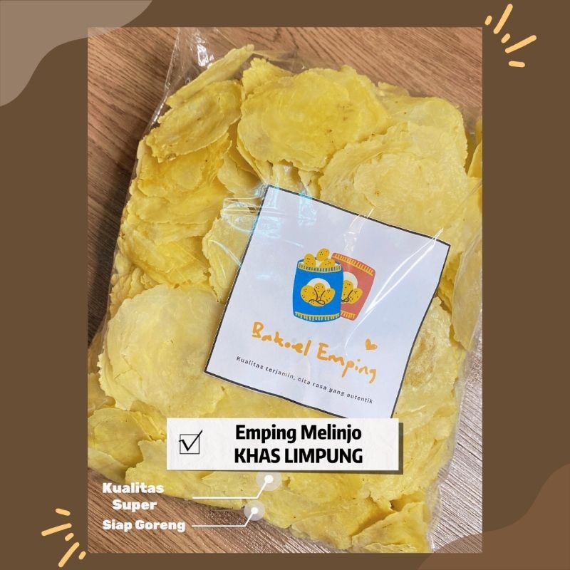 

Emping Melinjo Khas Limpung (10 KG) Cocok Untuk Acara atau Hajatan