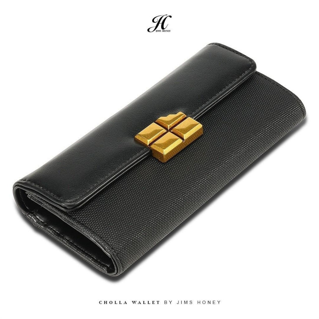 JIMS HONEY CHOLLA WALLET Dompet Lipat Panjang Wanita Cewek Fashion Jimshoney Casual Terbaru