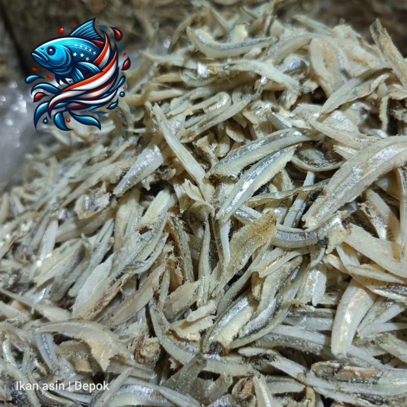 

Teri jengki belah super | Ikan teri jengki