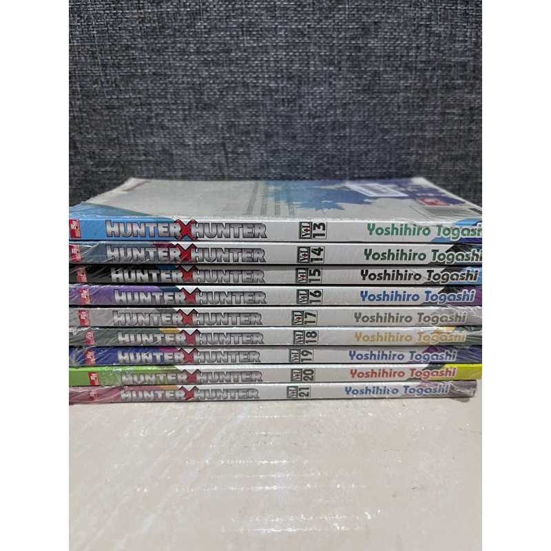 Komik Hunter x Hunter Vol 13-21 & Vol 1-7