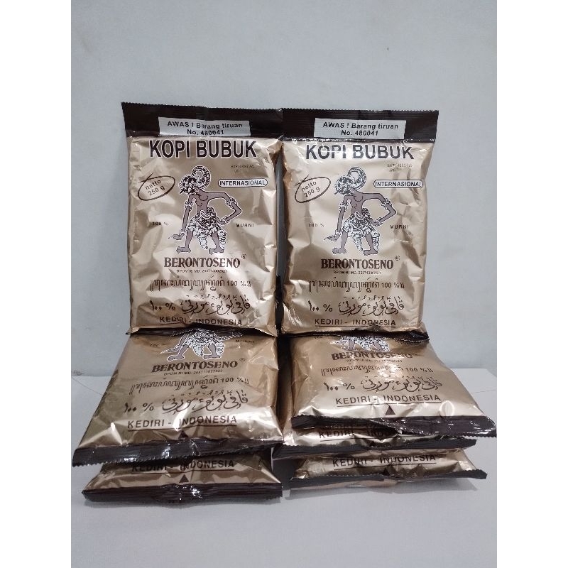 

Kopi Berontoseno Asli Kediri 100% Murni Isi 250 Gram