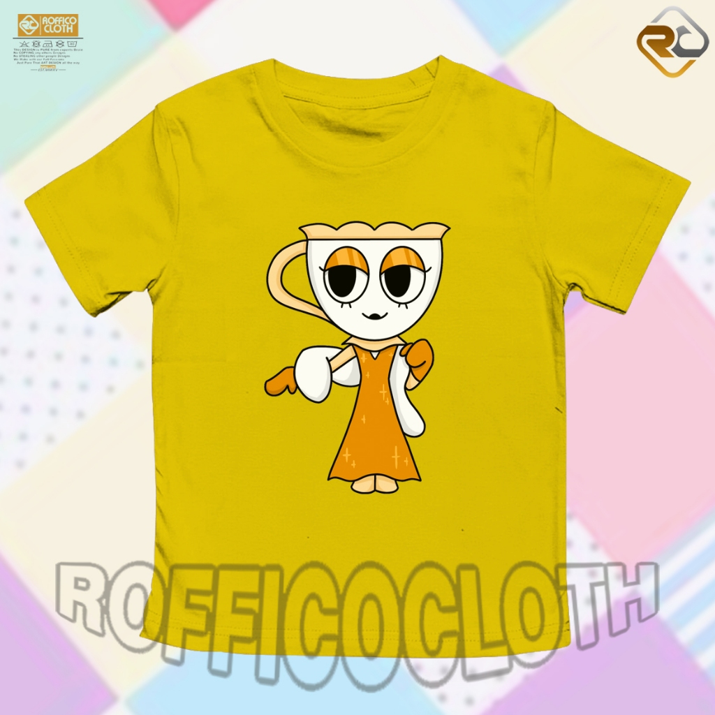 BAJU ANAK KAOS ANAK Teagan Dandy's World  - ROFFICO CLOTH