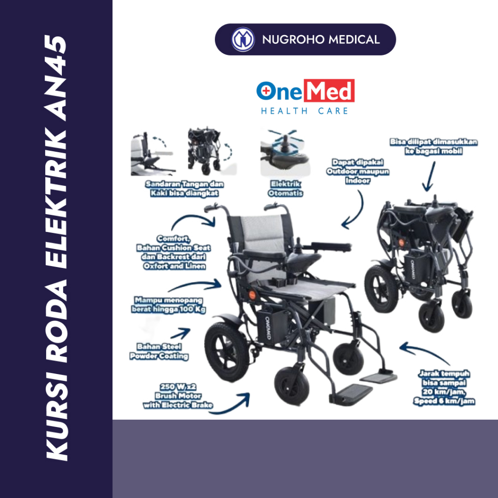 OneMed Kursi Roda Elektrik