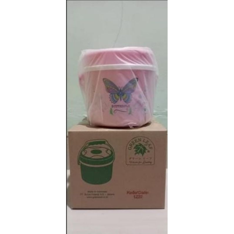 Green leaf 1222 Rantang Tunggal Thermos/termos nasi/termos Es Batu 1,5Liter
