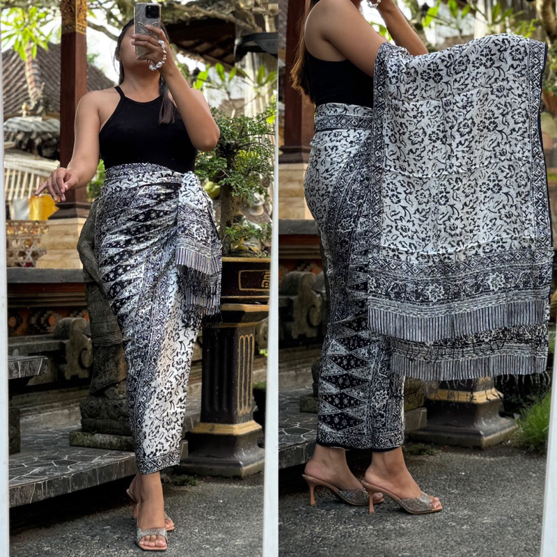 BATIK VISCOSE SET SELENDANG