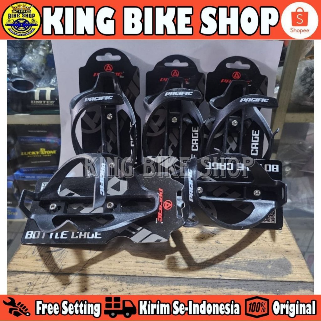 Bracket Tempat Botol Air Minum Bottle Cage Holder Sepeda Pacific