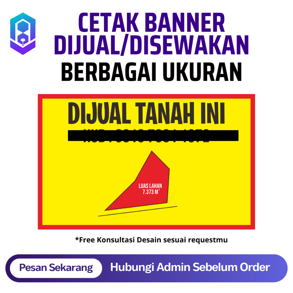 Desain Cetak Spanduk Banner Rumah Dijual, Rumah Disewakan,  Ruko Dijual, Ruko Disewakan | Free Desai